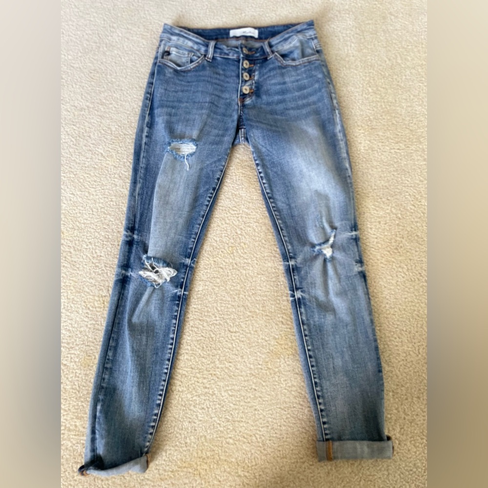 Kancan button up jeans